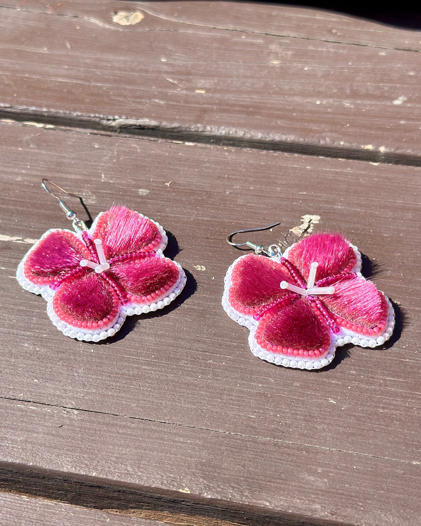 Fireweed earrings