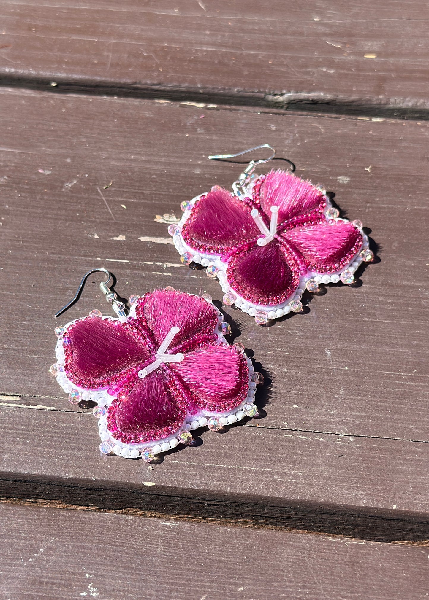 Fireweed earrings