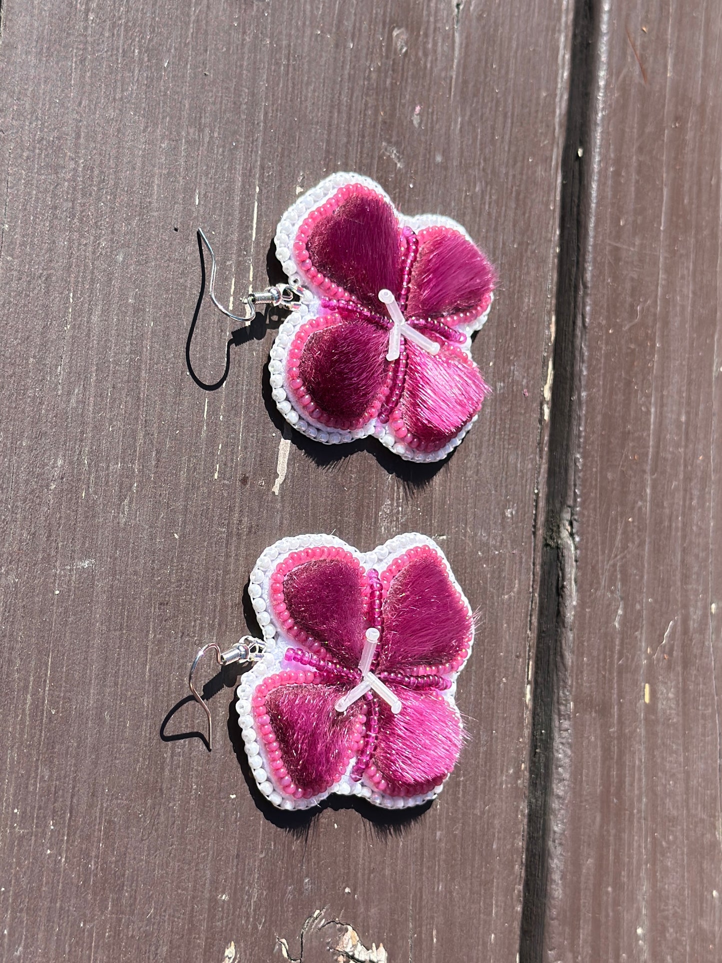 Fireweed earrings