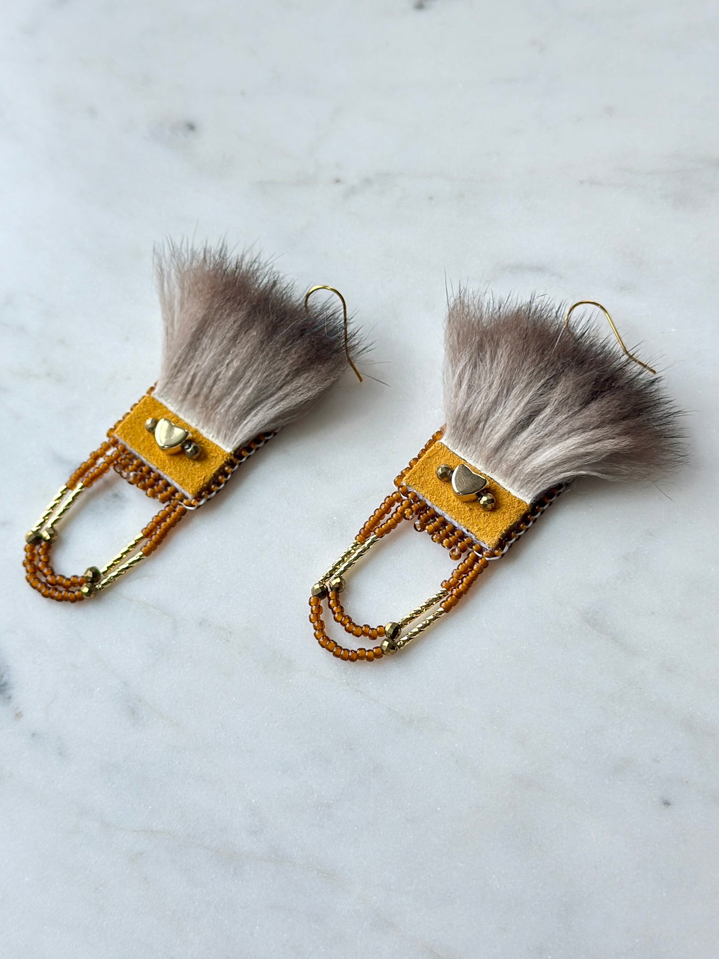 Headdress earrings