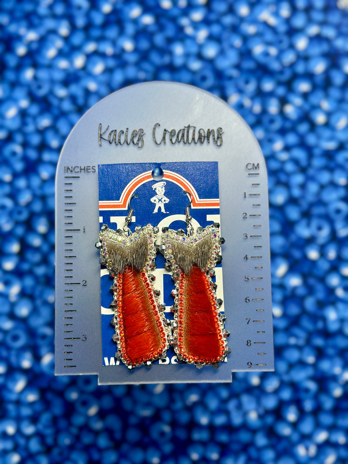 Mini dryfish earrings