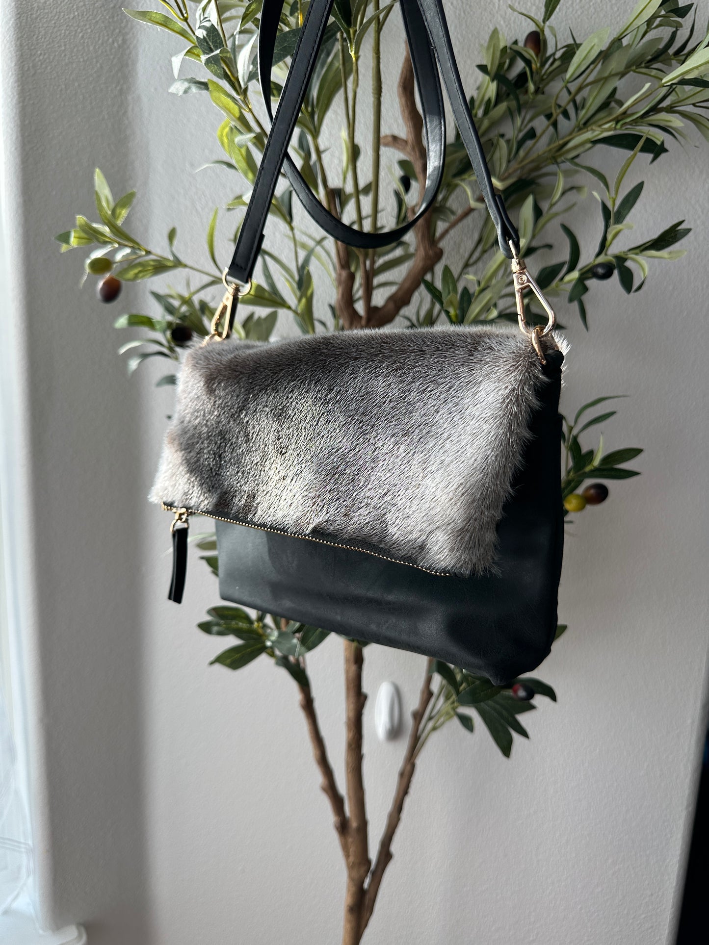 Seal Skin Crossbody