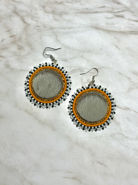 Seal Skin earrings