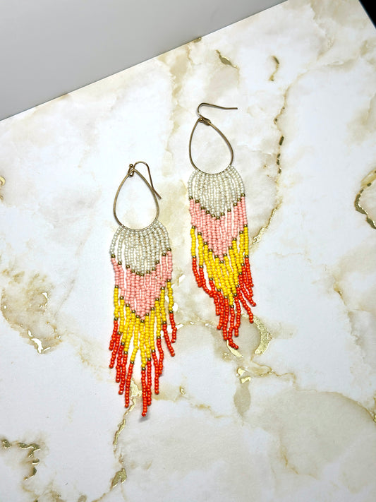 Beaded earrings