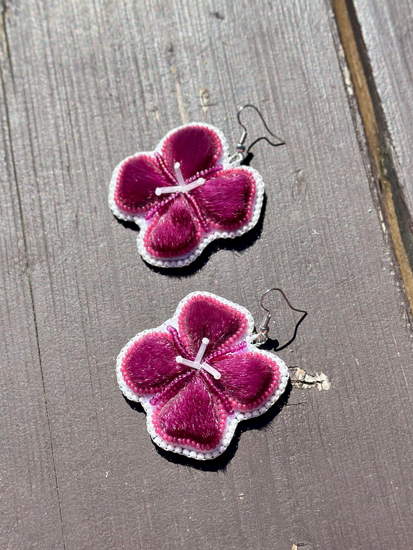 Fireweed earrings