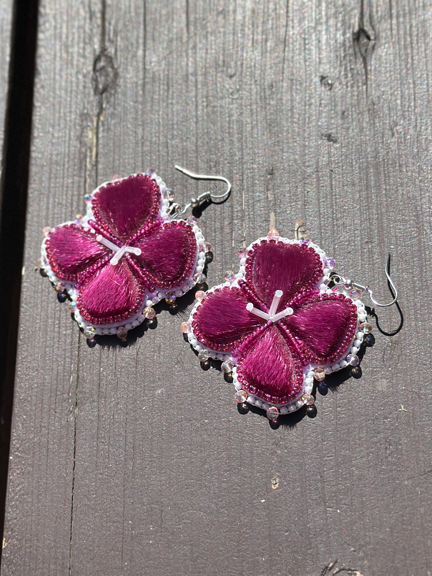 Fireweed earrings