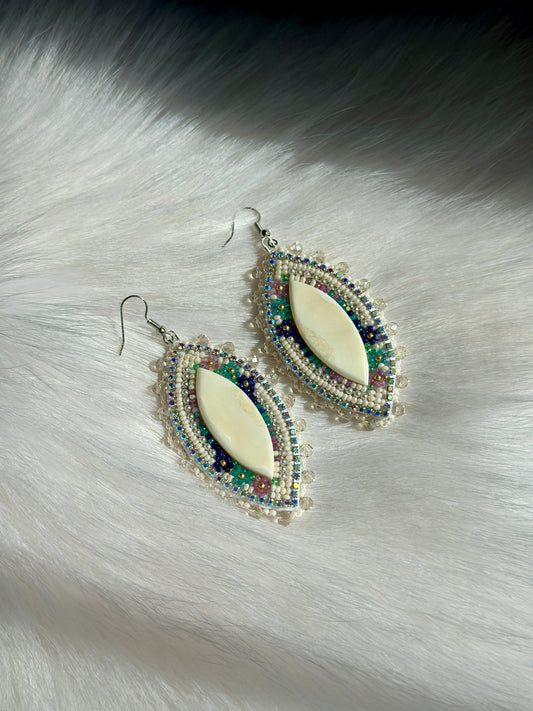 Ivory earrings