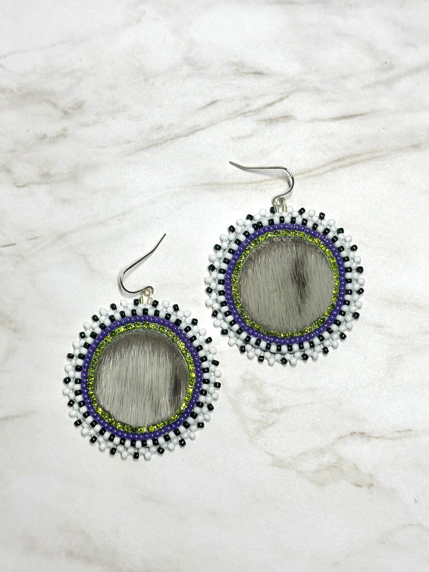 Seal Skin earrings