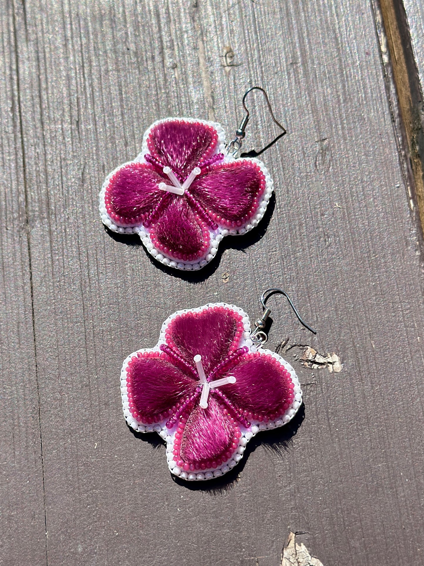 Fireweed earrings