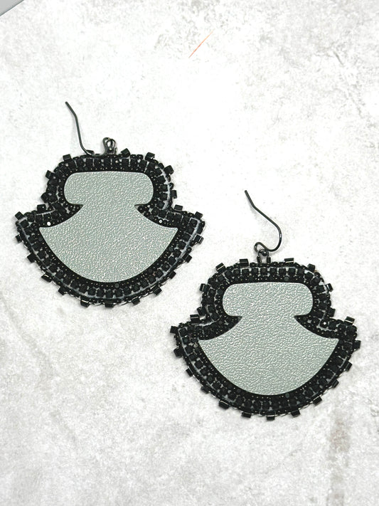 Beaded Ulu earrings