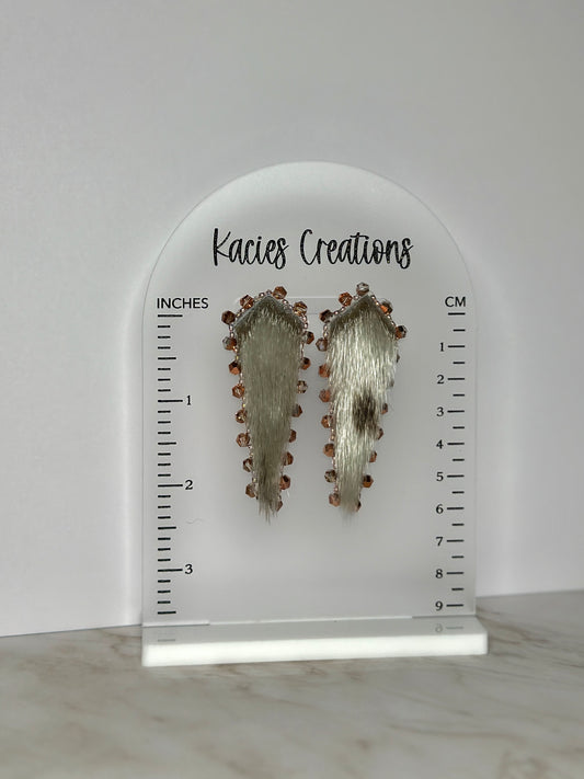 Seal Skin earrings