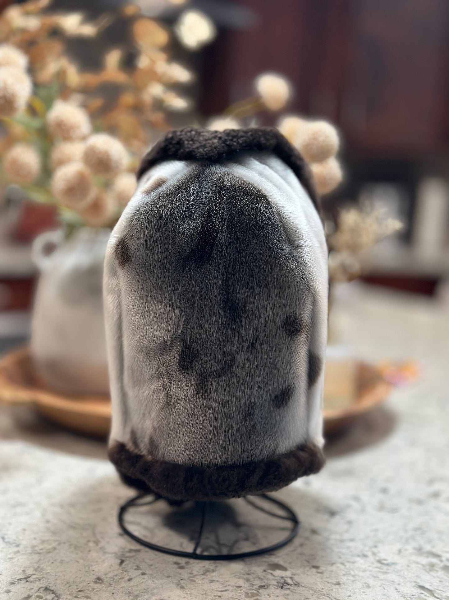 Large sealskin hat